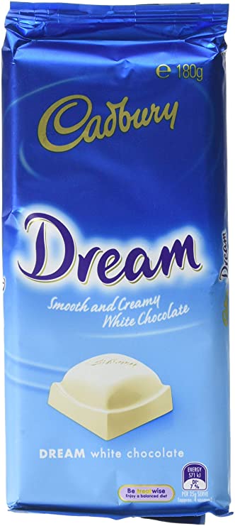 Cadbury Dream White Chocolate Block 180g