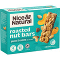 Nice & Natural Nut Bars Peanut & Cashew with  Milk Choc (6pk) 192g