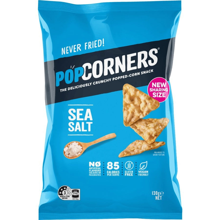 PopCorners Popcorn Chips Sea Salt 130g – Bunnasia Thailand