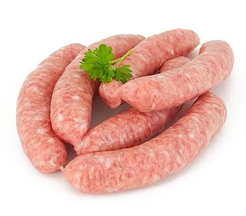 Frozen Bunnasia Signature Series Australian Pork & Apple Thick Sausage 500gm 5 links (Blanched)