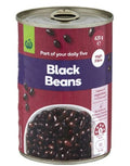 Woolworths Beans Black Beans 420g