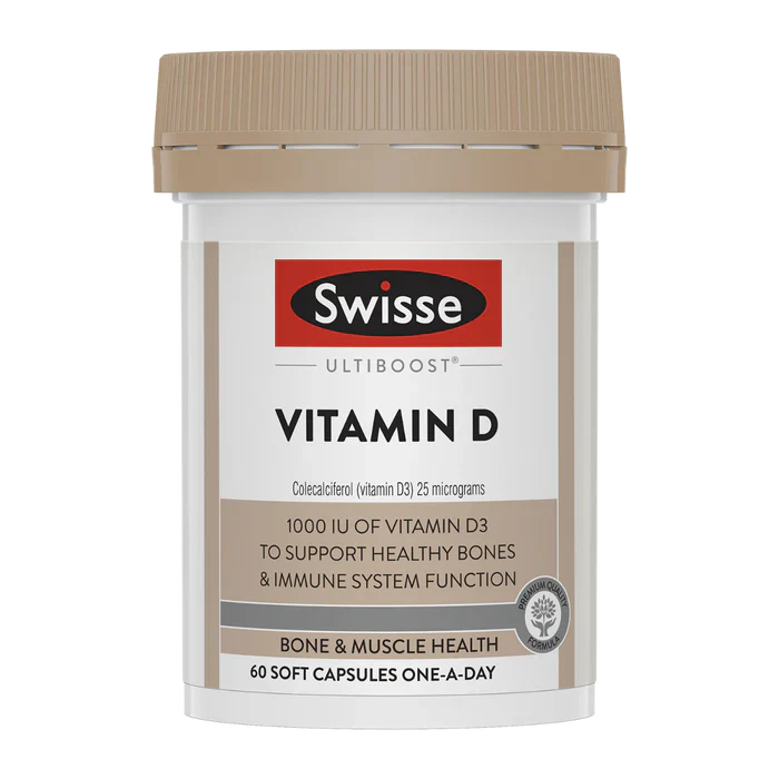 Swisse Ultiboost Vitamin D For Bone Health Support