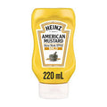 Heinz american mustard bottle 220ml