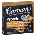Carman's Salted Dark Choc & Almond Gourmet Protein Bars 5 Pack 200g