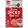 Community Co Diced Tomatoes 400g